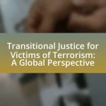Transitional Justice for Victims of Terrorism: A Global Perspective
